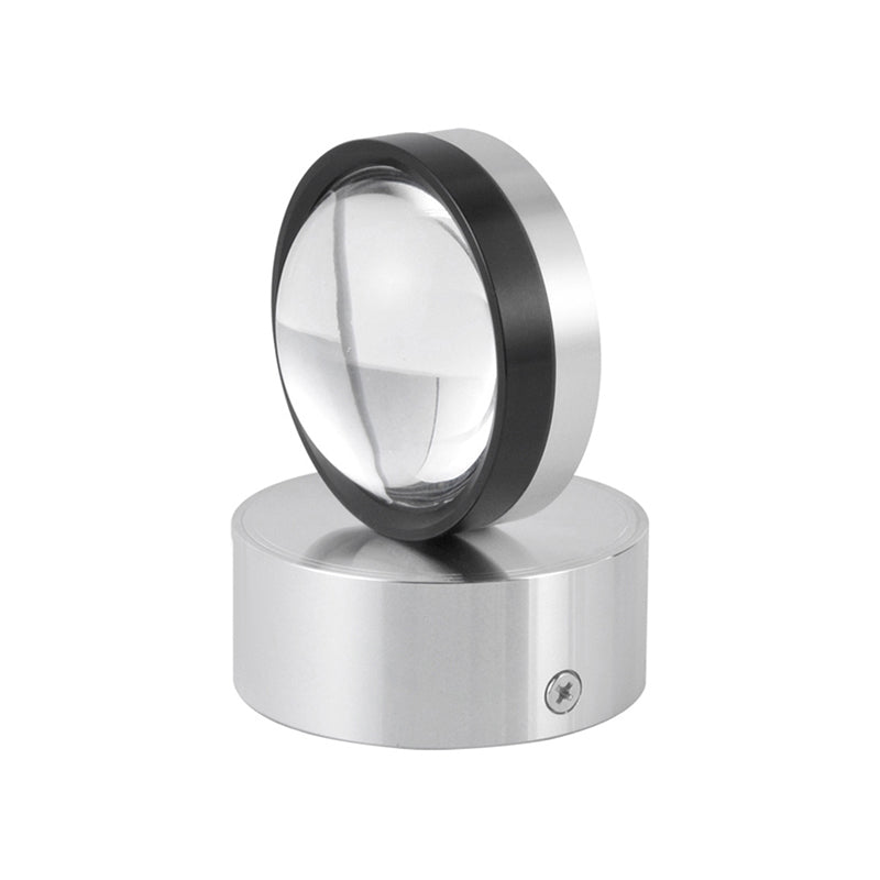 Style de style moderne lampe murale en métal et à la salle à manger à LED Crystal Light Murd Murd in Silver, chaud / White Light