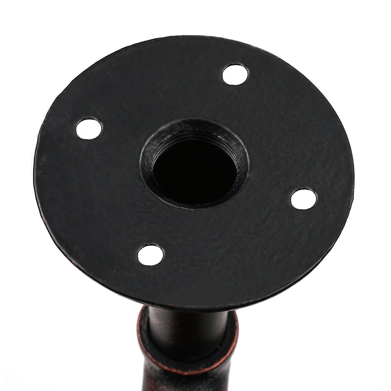 Globe Caged Corridor Wall Light Sconce with Valve Deco Vintage Metal 1 Light Black/Bronze Wall Lamp