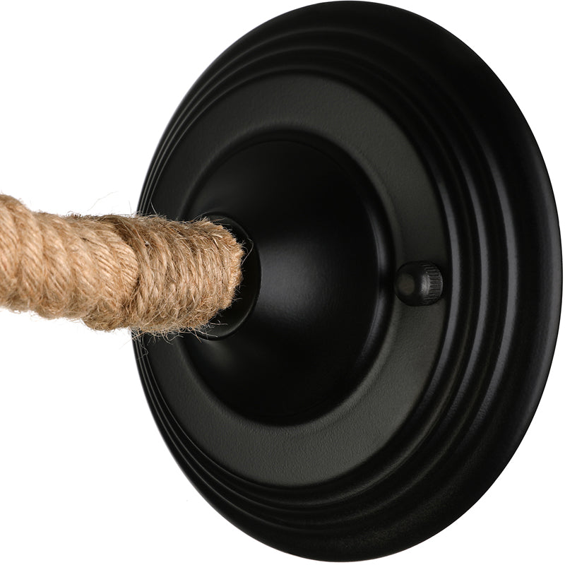 Finition noire 1 montant mural d'éclair