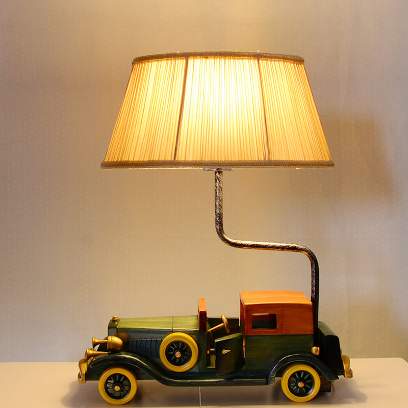 Drum Drum Drum Light Kids 1 1 lampada da tavolo da notte blu con piedistallo per la camera da letto per ragazzi