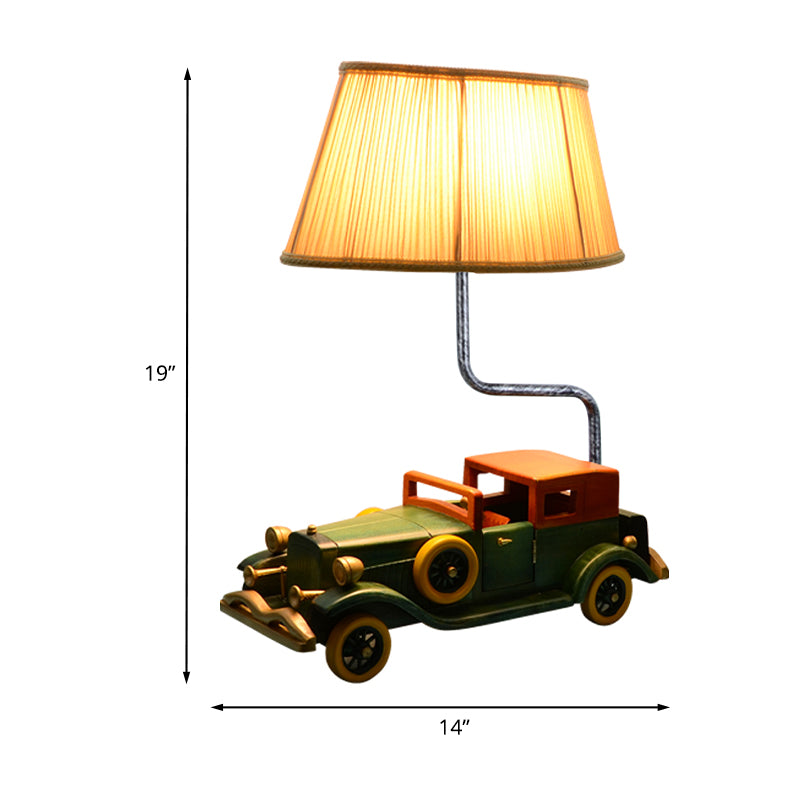 Drum Drum Drum Light Kids 1 1 lampada da tavolo da notte blu con piedistallo per la camera da letto per ragazzi