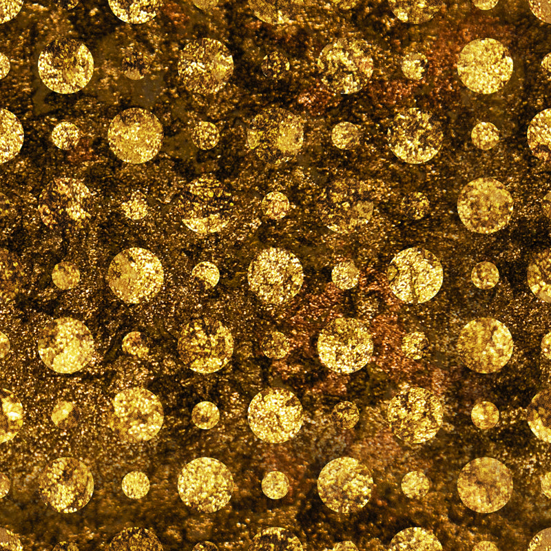 Large Polka Dots Wallpaper Mural for Home Foil Wall Art in Bright Color, Waterproof