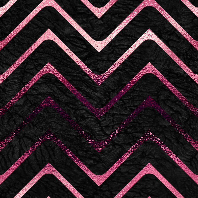 Stylish Chevron Pattern Mural Non-Woven Stain Resistant Dark Color Wall Art for Home