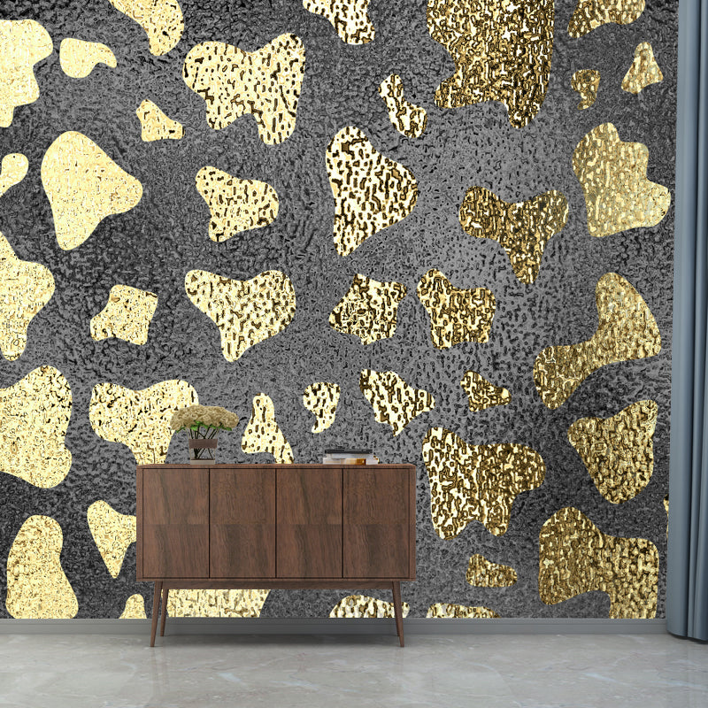 Bright Color Foil Wallpaper Mural Lace Pattern Modern Waterproof Wall Art for Bedroom