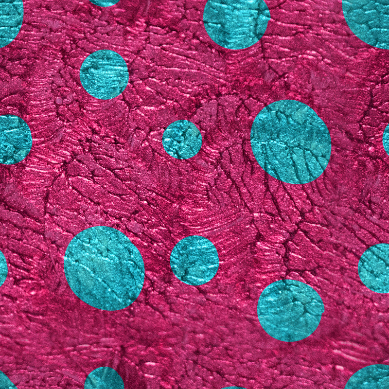 Dotted Foil Wall Covering Mural Bright Color Modern Style Wall Decoration for Home