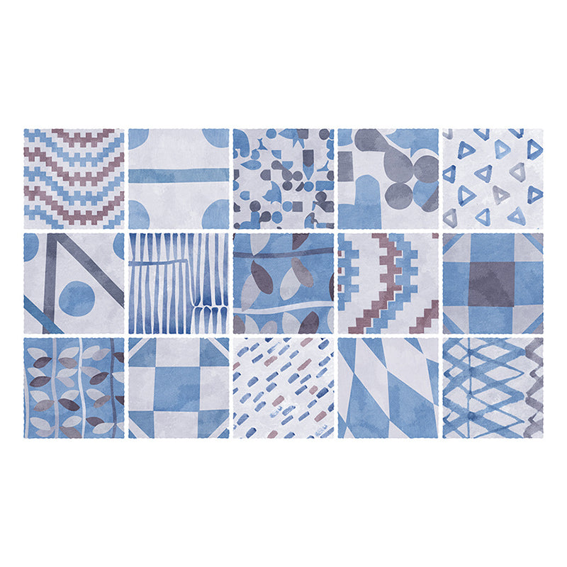 Self-Adhesive Foliage Wallpaper Panels PVC Modernist Wall Decoration for Kitchen