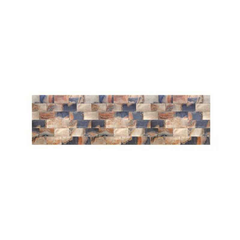 Blue-Brown Brick Wallpaper Panels Self-Adhesive Industrial Living Room Wall Decor