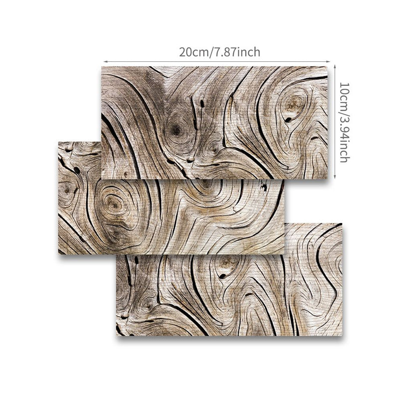 Brown Timber Annual Rings Wallpapers Pick Up Sticks Rustic Kitchen Wall Covering