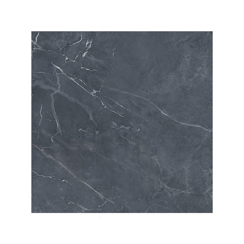 Modern Faux Marble Wallpaper Panel Set PVC Easy Pee off Black Wall Decor for Home