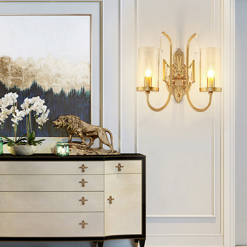 Luce da parete in metallo moderno 1/2-testa SCONCE SCONCI