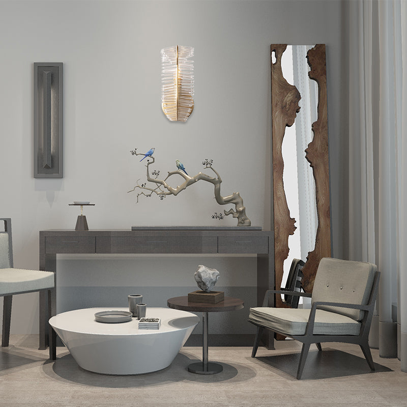 Éclairage mural en forme de feuille de feuille 1/2/3