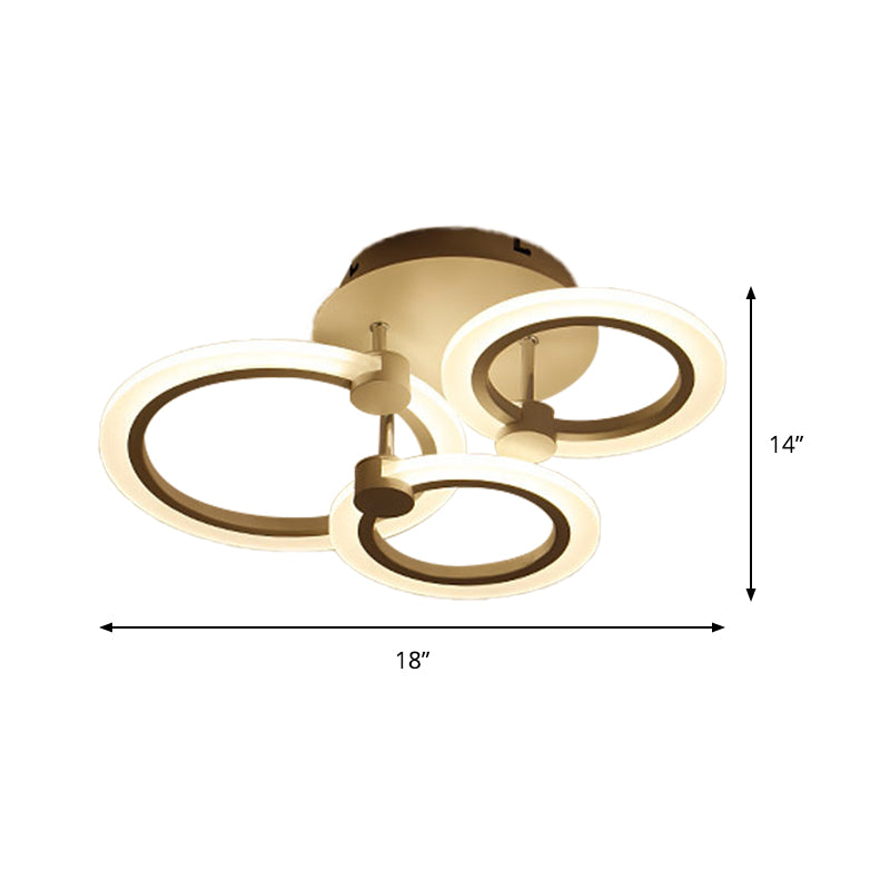 Amélior de plafonnier rigide simple 3/5/7