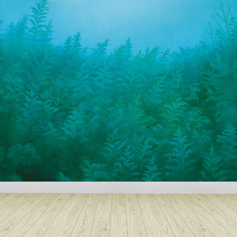 Stain-Proofing Woodland Mural Decal Non-Woven Modern Wall Decor for Home Interior