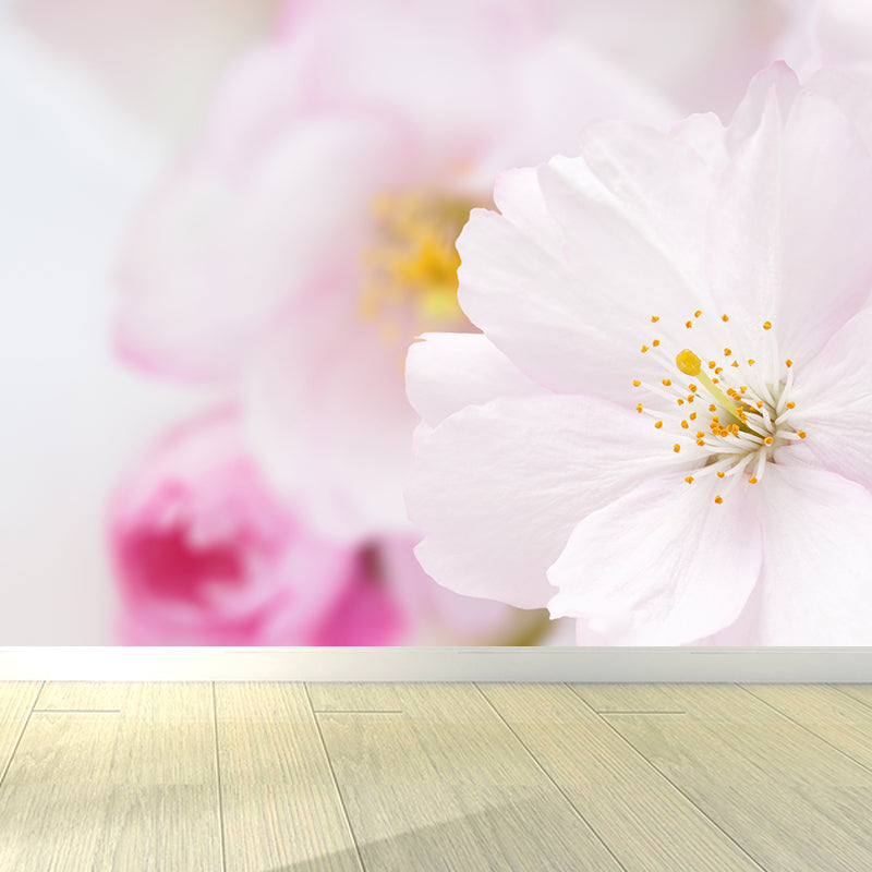 Waterproof Buds Wall Mural Modern Non-Woven Wall Covering, Custom Size Available