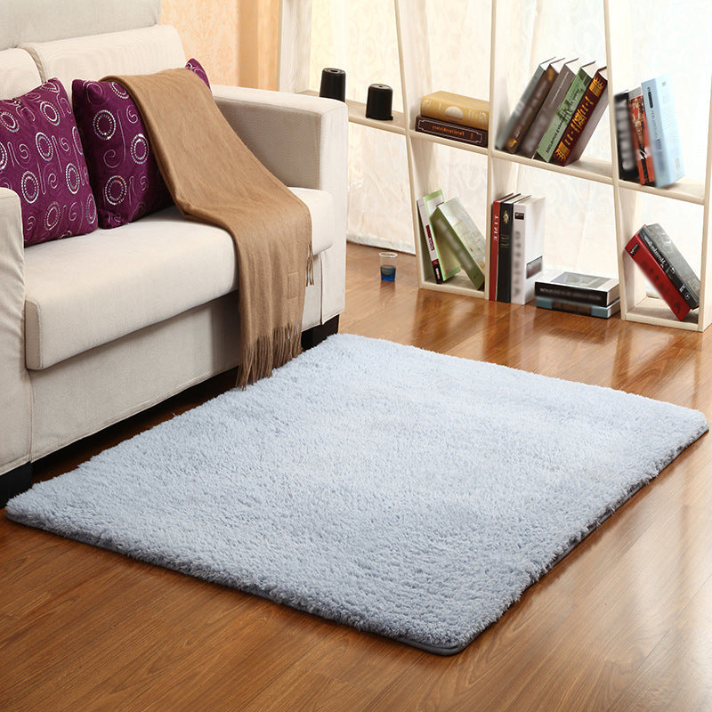 Zeitgenössischer fester Farbe Rug rosa und grün Sherpa Teppichmaschine waschbarer Nicht-Schlupf-Flächen-Teppich für Schlafzimmer