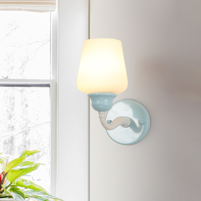 Ciel bleu single the wall wall lampe campagne