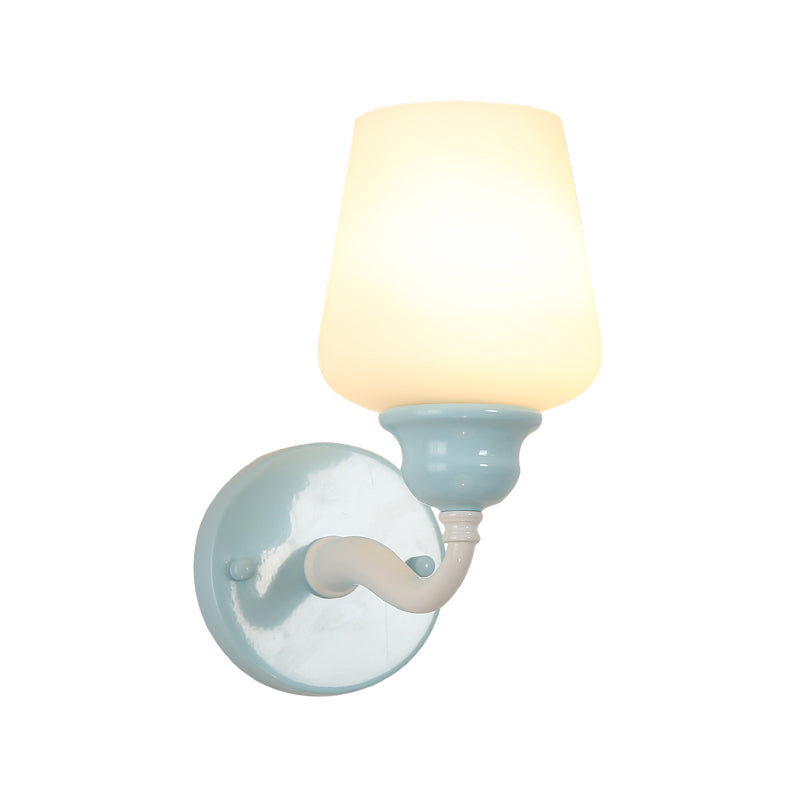 Ciel bleu single the wall wall lampe campagne