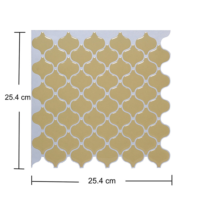 Pastelkleur Quatrefoil Wallpapers Mozaïeken Modern Peel and Stick Wall Decor voor wasruimte