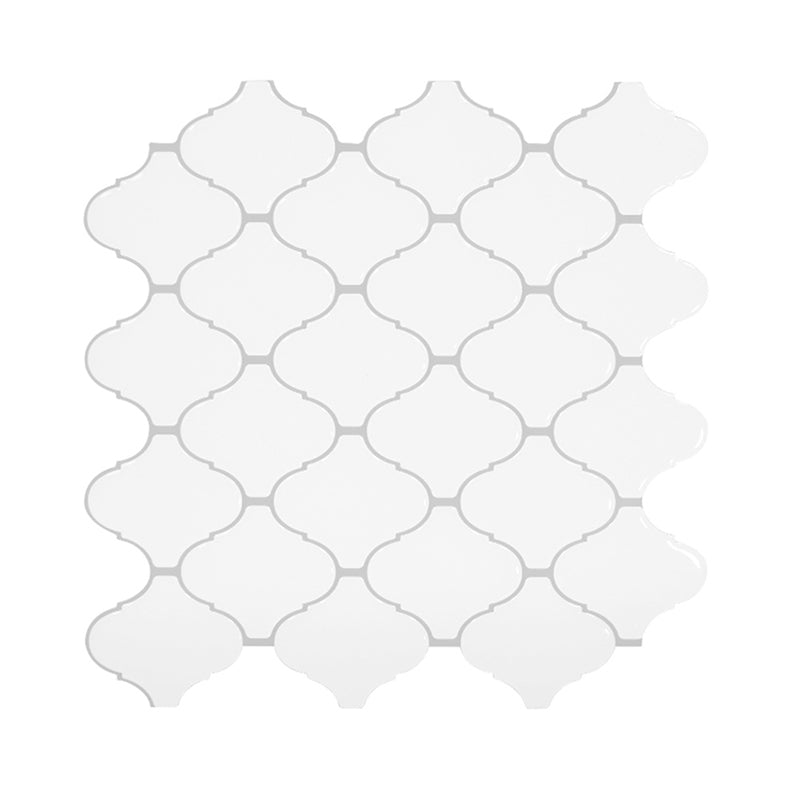 Beige Quatrefoil Pattern Wallpapers Geometric Modern Peel and Stick Wall Art for Home