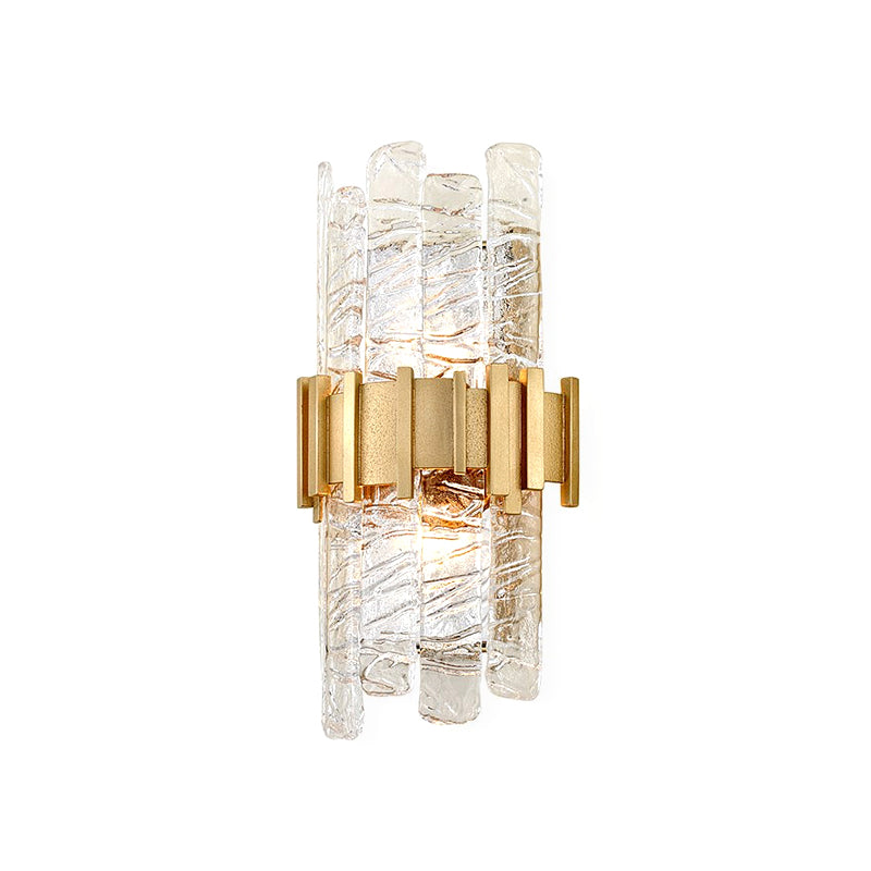 Crystal prisme Crystal Prism Light 2 Bulbes Lampe murale claire pour le salon