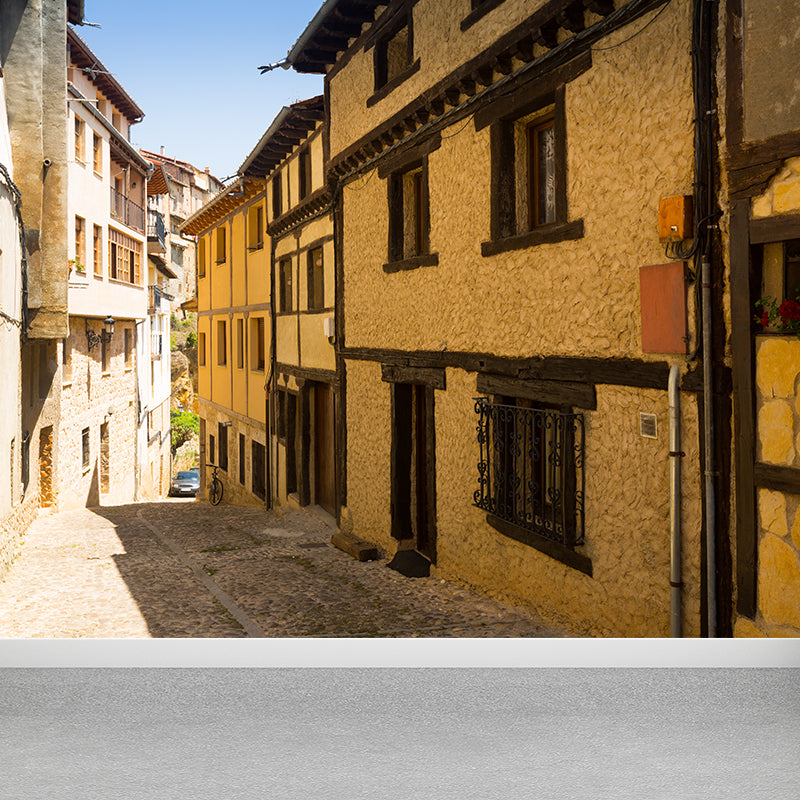 Extra Large Town Landscape Mural Wallpaper Decorative Modern Living Room Wall Covering