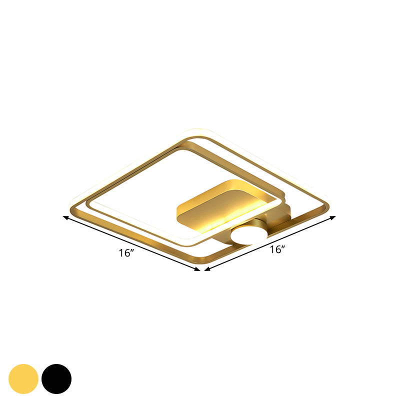 Luz de techo cuadrado de 16 "/19.5 W