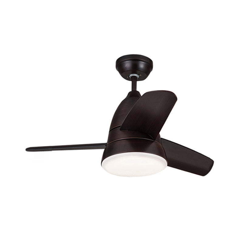 Metal Circle plafond lampe à fans