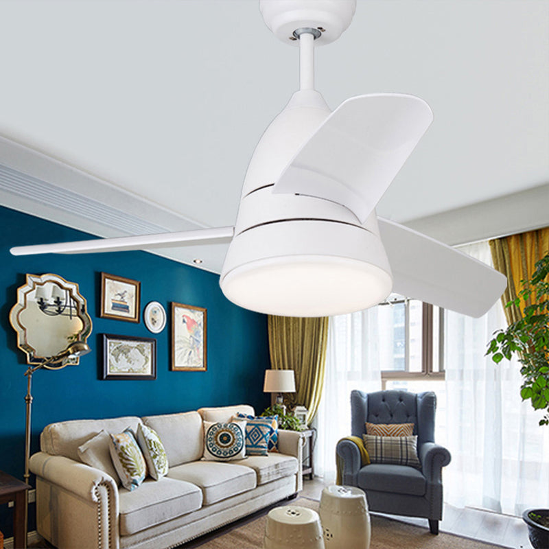 Metal Circle plafond lampe à fans