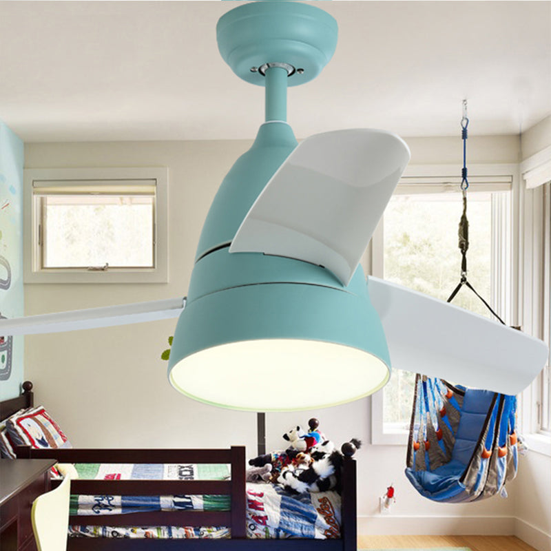 Metal Circle plafond lampe à fans