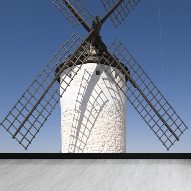 Whole Windmill Mural Wallpaper for Wall Decor Contemporary Girls Room Wall Covering