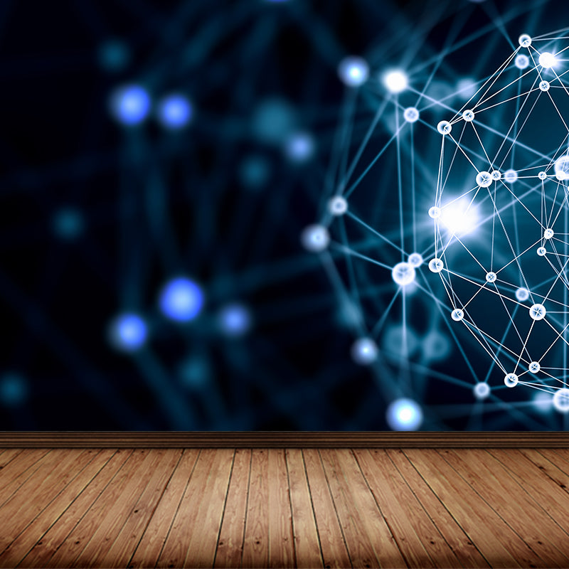 Abstract Wall Mural Modern Decorative Living Room Wall Covering, Custom Size Available