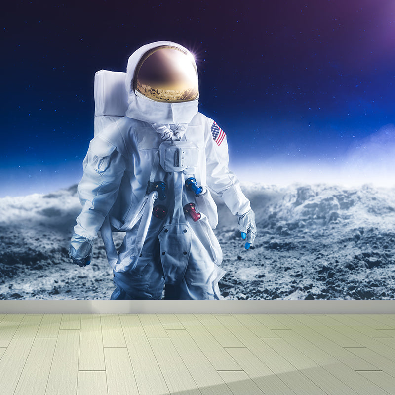 House Decor Astronomy Mural Decal Personalised Futuristic Wall Art for Guest Room