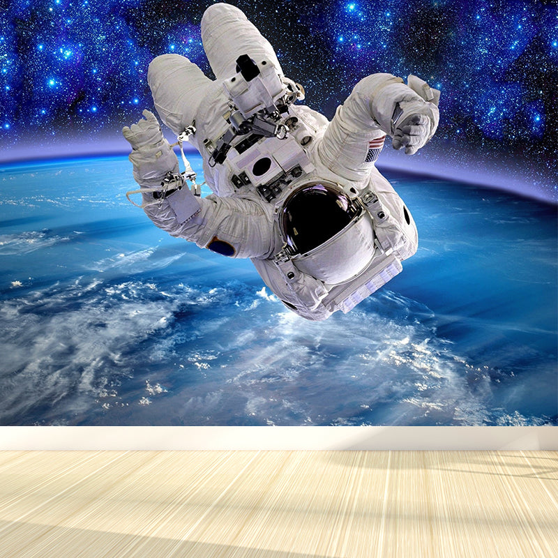 House Decor Astronomy Mural Decal Personalised Futuristic Wall Art for Guest Room