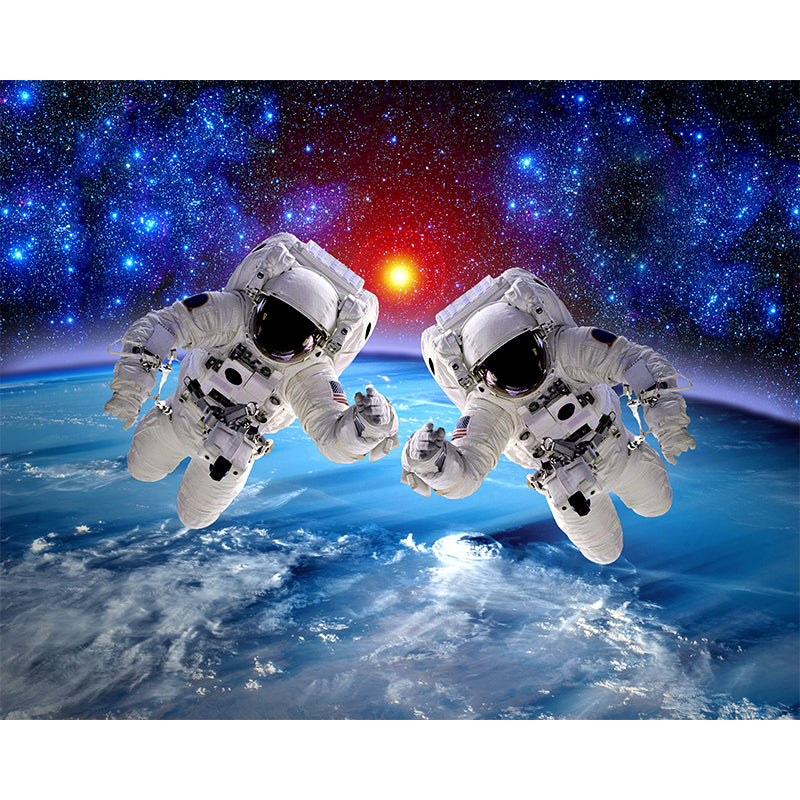 House Decor Astronomy Mural Decal Personalised Futuristic Wall Art for Guest Room