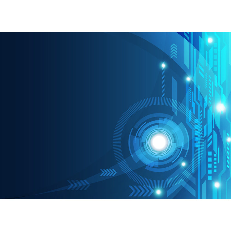 Abstract Pattern Mural Decal Modern Non-Woven Materials Wall Decor in Dark Color