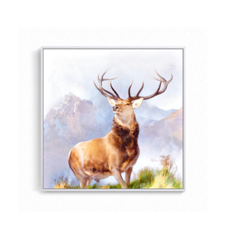 Rustic Natural Treasure Scenery Art Print Canvas Textured Purple Wall Decoration