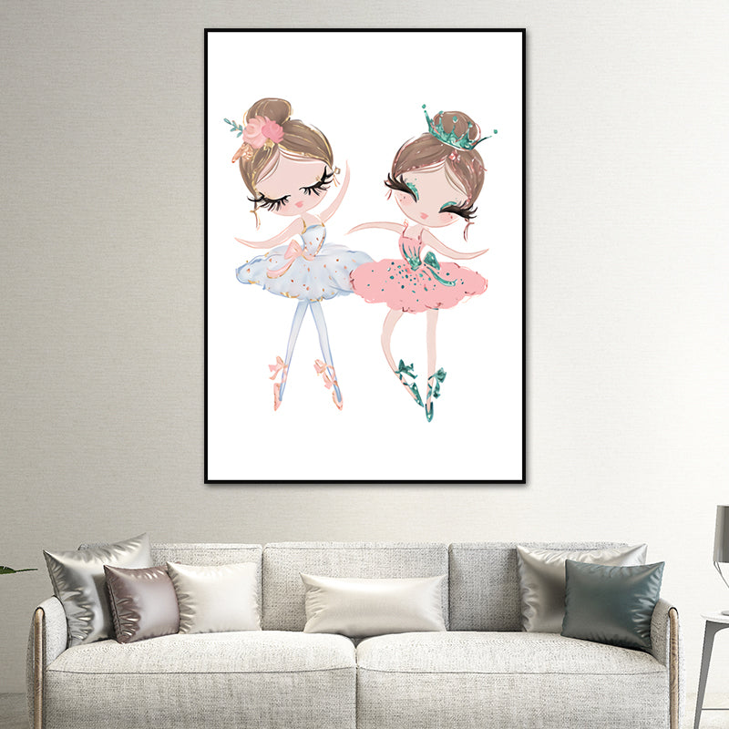 Textured Dance Patterned Wall Art Print Canvas Nordic Wall Decor for Living Room