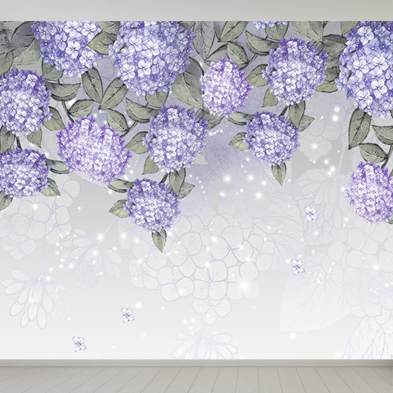 Blossom Wall Mural Contemporary Water Resistant Living Room Wall Art, Personalize