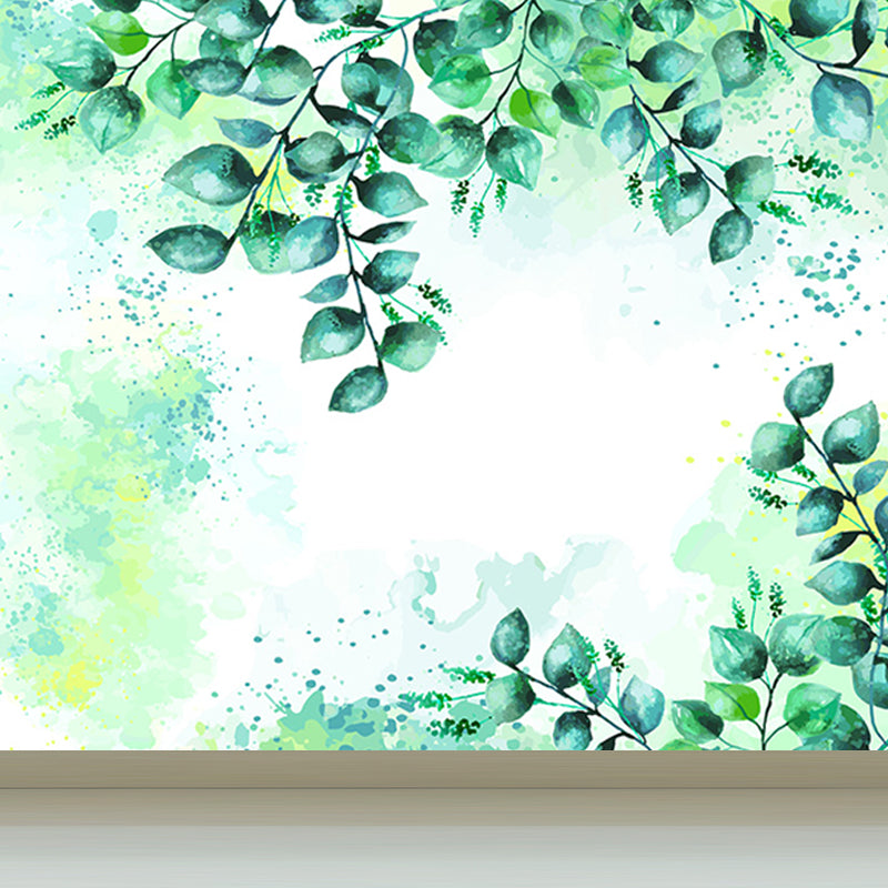 Blossom Wall Mural Contemporary Water Resistant Living Room Wall Art, Personalize