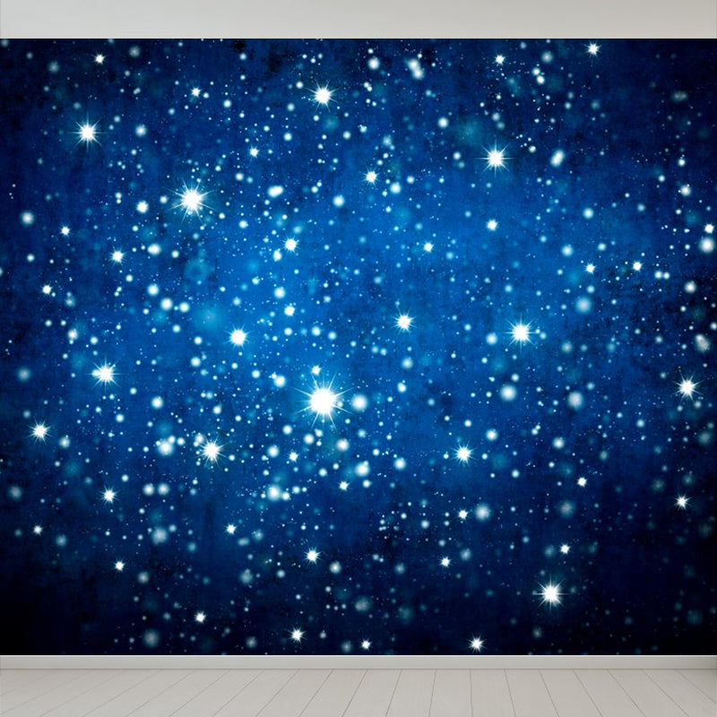 Starry Sky Mural Decal Modern Decorative Living Room Wall Covering, Custom Printed