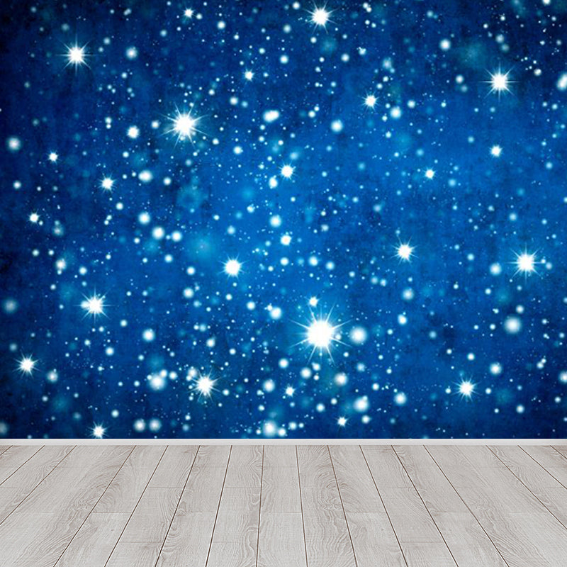 Starry Sky Mural Decal Modern Decorative Living Room Wall Covering, Custom Printed