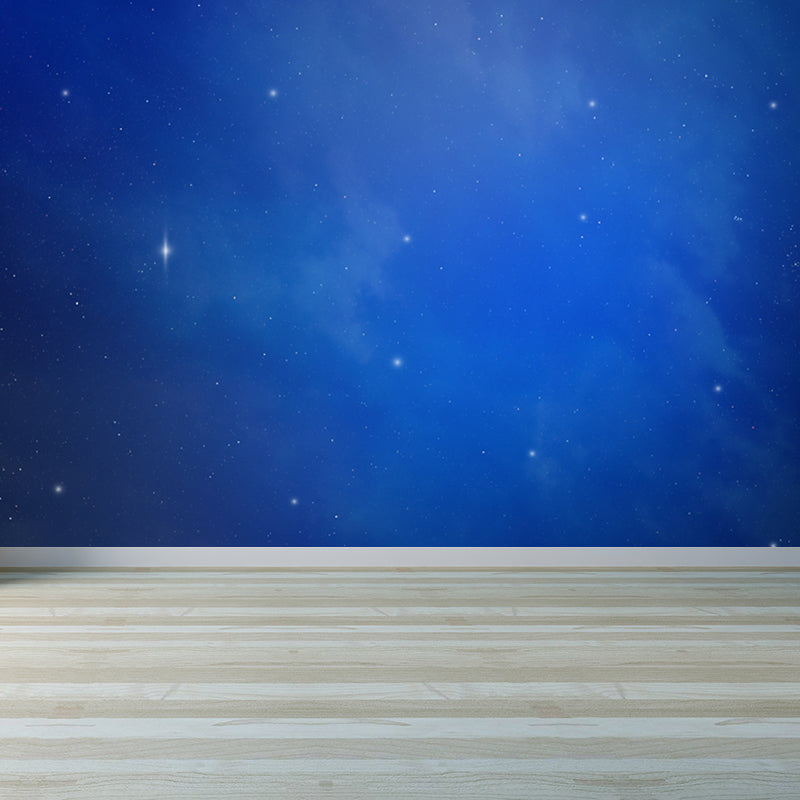 Supernatural Starry Sky Mural Wallpaper for Dining Room Universe Wall Art, Custom