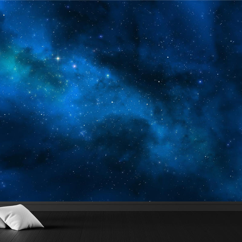 Supernatural Starry Sky Mural Wallpaper for Dining Room Universe Wall Art, Custom