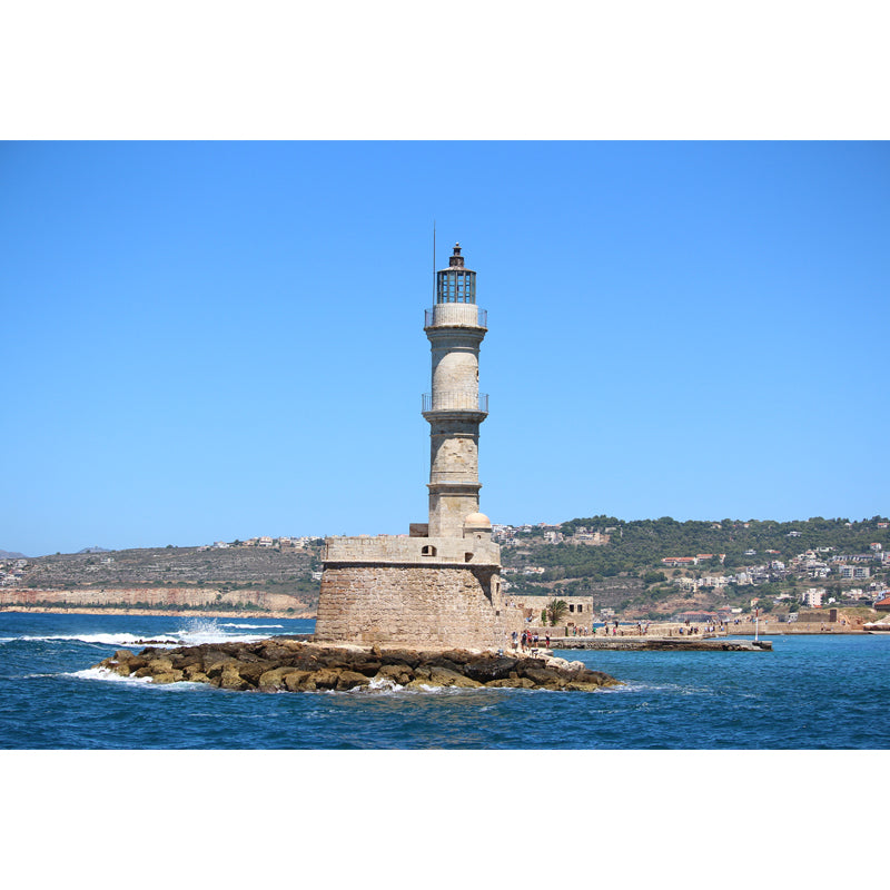 Relaxing Beacon Mural Wallpaper for Dining Room Spring Wall Covering, Customised