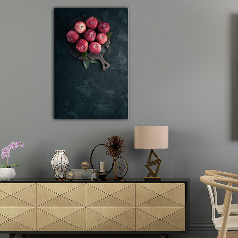 Foto gedrukt dieet canvas kunst donkere kleur moderne stijl wanddecoratie voor eetkamer