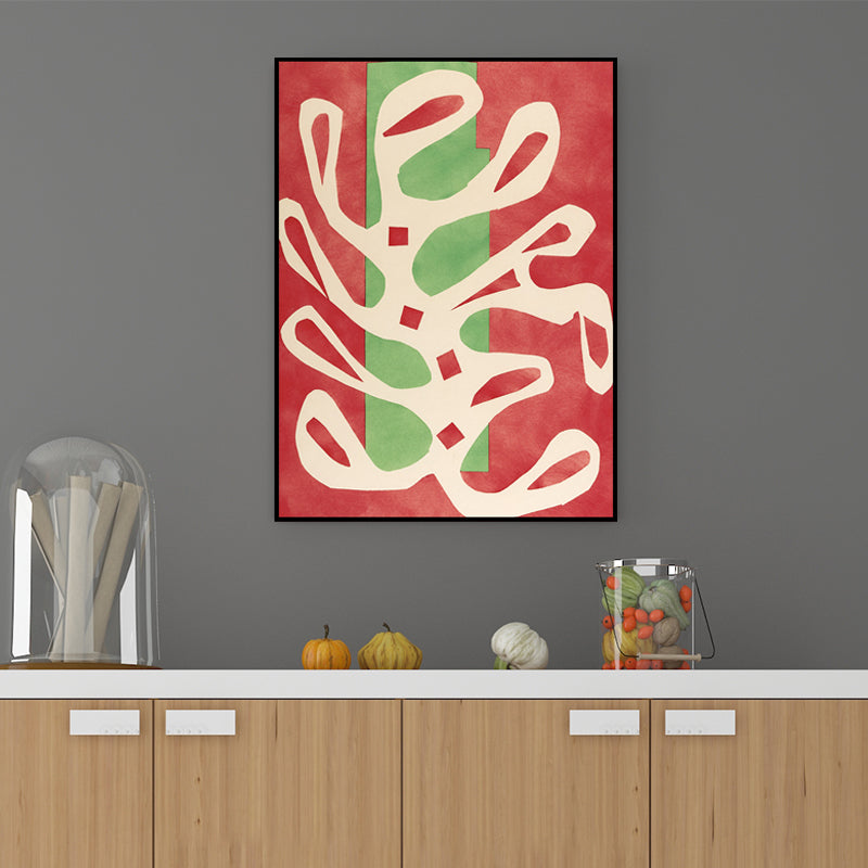 Abstrakte Muster-Wanddekoration, pastellfarbene Leinwand-Kunstdrucke, strukturiert, für das Wohnzimmer