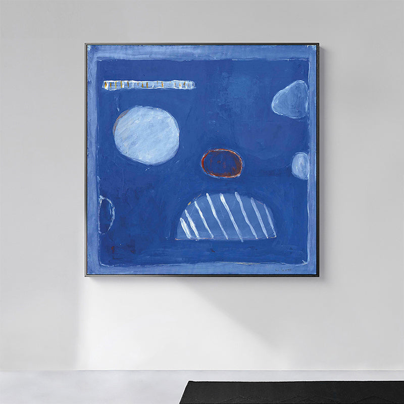 Soft Color Food Painting Canvas Textured Minimalistic Child Bedroom Wall Art