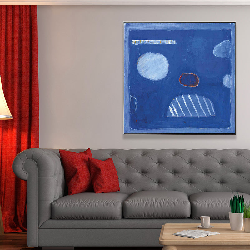 Soft Color Food Painting Canvas Textured Minimalistic Child Bedroom Wall Art