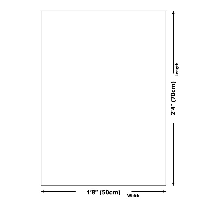 Woman and Flower Wall Art Print Blue Canvas Painting Textured for Living Room (Multiple Sizes)