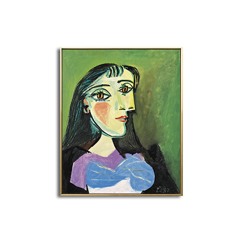 Pastel Color Nordic Painting Novelty Figure Wall Art for Kitchen, Multiple Sizes